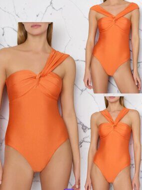 Milly Cabana Betsy Gloss Bandeau  Convertible NWT Sz M